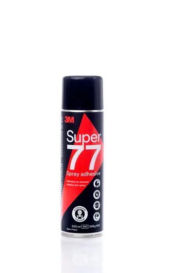 3M - Super 77 Spray Adhesive Colle En Aérosol 500 Ml 1 3M - Super 77 Spray Adhesive Colle En Aérosol 500 Ml