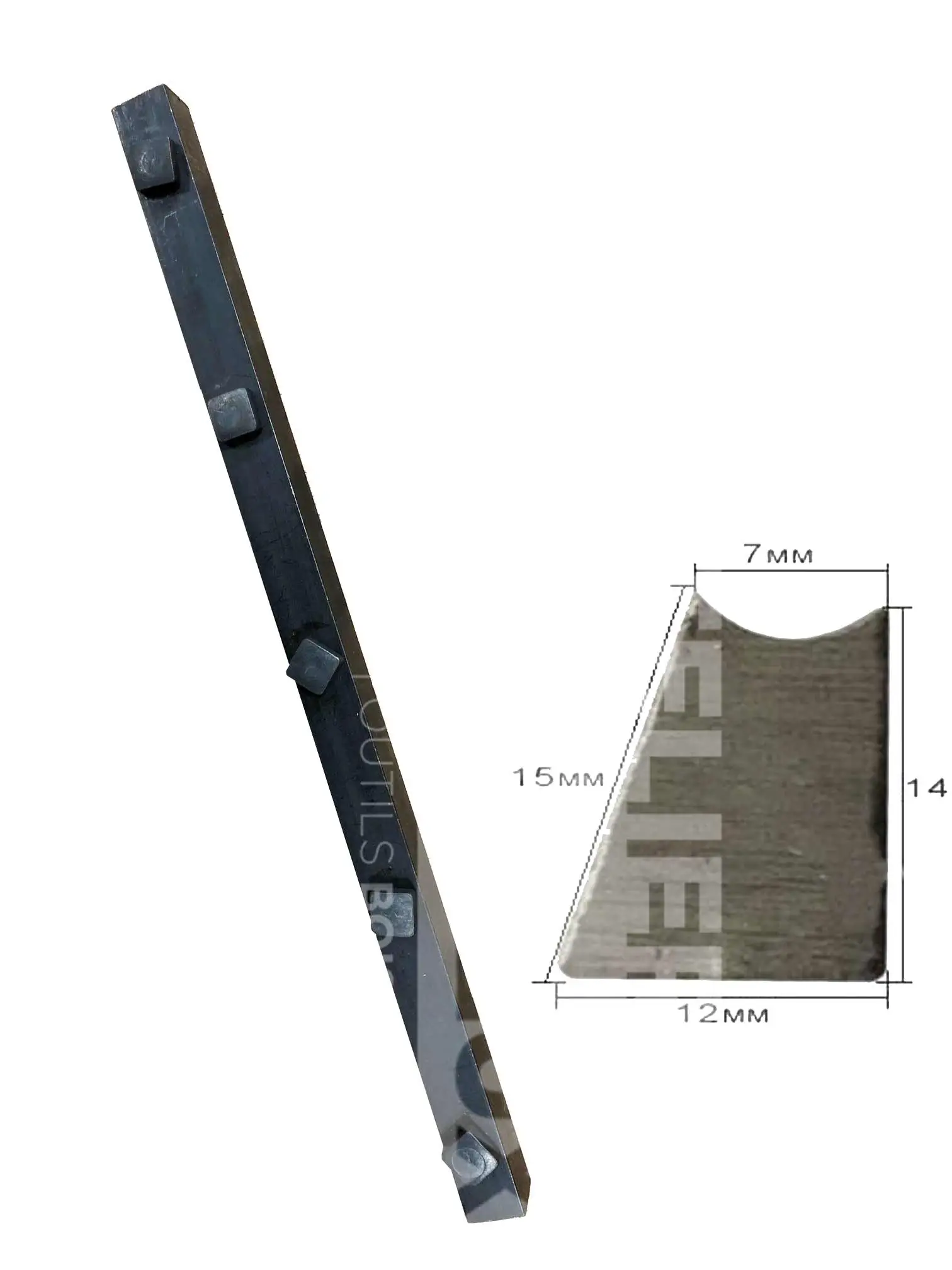 SCHEPPACH - Coin De Serrage 259 Mm Pour Kity 636 1 SCHEPPACH - Coin De Serrage 259 Mm Pour Kity 636