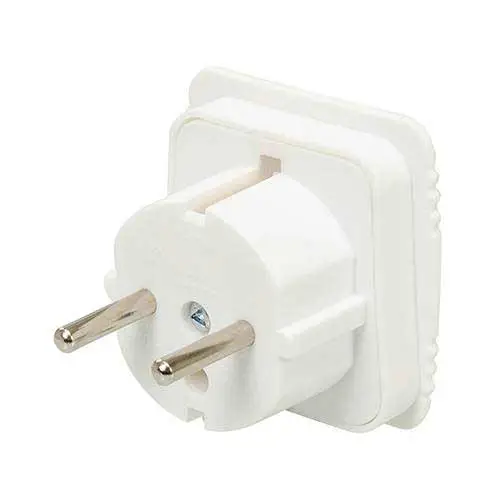 SILVERLINE - Adaptateur Prise électrique UK - UE - 230 V 2 SILVERLINE - Adaptateur Prise électrique UK - UE - 230 V – Image 2