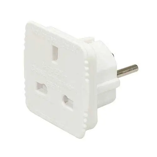 SILVERLINE - Adaptateur Prise électrique UK - UE - 230 V 1 SILVERLINE - Adaptateur Prise électrique UK - UE - 230 V