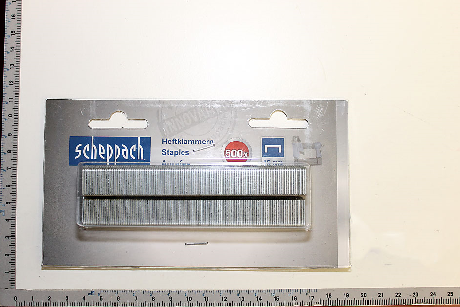 SCHEPPACH - Agrafes Pour Cloueuse-agrafeuse Pneumatique (plusieurs Largeurs Disponibles) 1 SCHEPPACH - Agrafes Pour Cloueuse-agrafeuse Pneumatique (plusieurs Largeurs Disponibles)