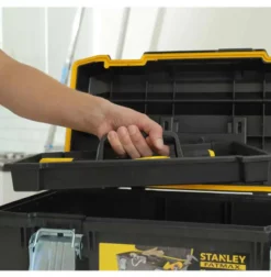 STANLEY - Boîte à Outils Etanche Fatmax - 584 X 267 X 305 Mm - Capacité Max. 20 Litres -Scheppach Soldes Magasin Boite a Outils Etanche Fatmax avec rangements