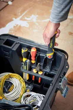 STANLEY - Coffre De Chantier Pro Etanche Fatmax - Dimensions 910 X 516 X 431 Mm -Scheppach Soldes Magasin Coffre de Chantier Pro Etanche Stanley grandes dimension