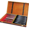 HOLZMANN - H8TLGN - Coffret De 8 Outils De Tournage Pro Acier HSS