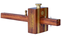 FAITHFULL - Trusquin D'ébéniste Double Pointe - Capacité Max : 140 Mm