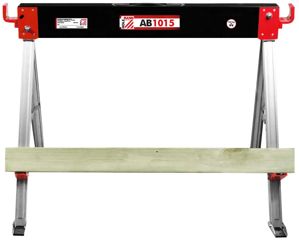 HOLZMANN - AB1015 - Tréteau Pliable Et Rangeable - Charge Max. 500 Kg 2 HOLZMANN - AB1015 - Tréteau Pliable Et Rangeable - Charge Max. 500 Kg – Image 2