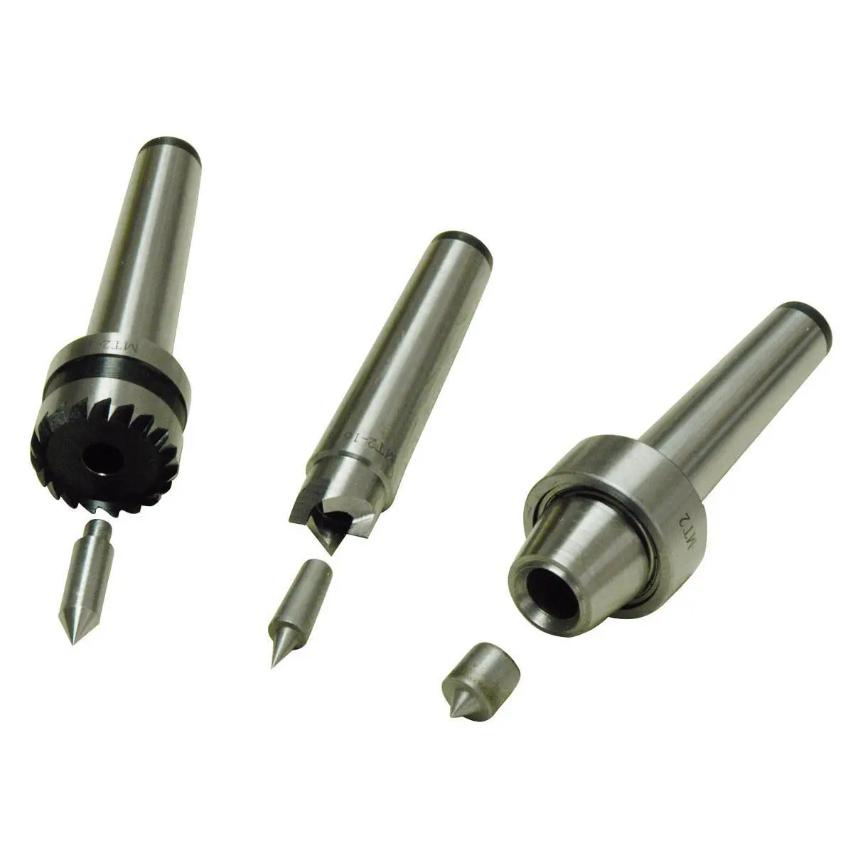 HOLZMANN - MS3TLG - Coffret De 3 Pointes De Tournage CM2 - 2 Griffes Et 1 Contre-pointe 1 HOLZMANN - MS3TLG - Coffret De 3 Pointes De Tournage CM2 - 2 Griffes Et 1 Contre-pointe