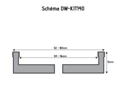 HOLZPROFI - DW-KIT140 Coffret Mandrin 4 Mors & Accessoires -Scheppach Soldes Magasin HOLZPROFI DW KIT140 Coffret mandrin 4 mors Accessoires D 2