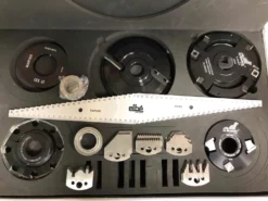 LE RAVAGEUR - Coffret Toupilleur L'Incontournable Alésage 30 - Hauteur 50 - Portes-Outils - Fraise à Rainer Ext. - Fers -Scheppach Soldes Magasin LE RAVAGEUR Coffret Toupilleur L Incontournable Alesage 1