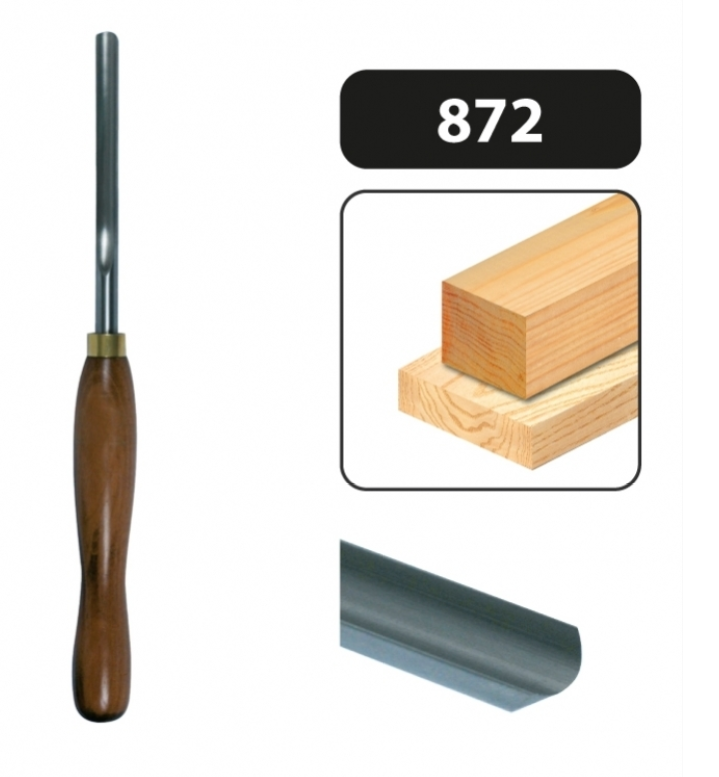 LEMAN - Gouge à Profiler Largeur 10 Mm En Acier HSS 2 LEMAN - Gouge à Profiler Largeur 10 Mm En Acier HSS – Image 2