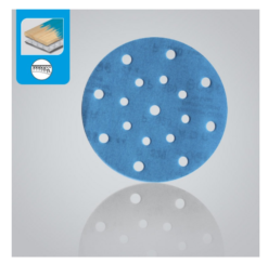 LEMAN - Lot De 50 Disques Velcro Bleu Pour Ponceuse Orbitale Diamètre 150 Mm