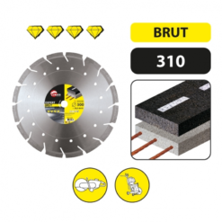 LEMAN - 310 - Disque Diamant Segments Asphalte, Béton Armé