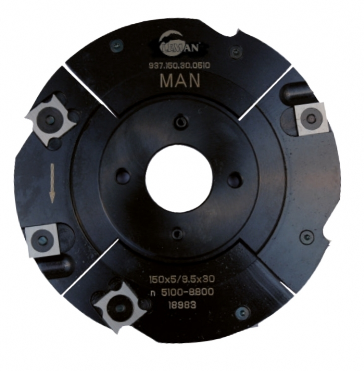 Leman - Porte-outils Extensible à Rainer - Ø 150 Mm Alésage 30 Epaisseur 5 à 9,5 Mm Z4+4 3 Leman - Porte-outils Extensible à Rainer - Ø 150 Mm Alésage 30 Epaisseur 5 à 9,5 Mm Z4+4 – Image 3