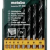 METABO - 627202000 Coffret De 8 Mèches à Bois