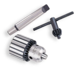 JET - Mandrin De Perceuse à Couronne Dentée 13 Mm Avec Embout Conique CM-2
