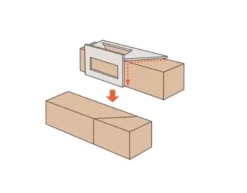 SHINWA - Equerre Corinères 168 X 63 Mm -Scheppach Soldes Magasin SHINWA Equerre Corineres 168 x 63 mm MESU62113