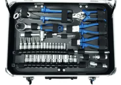 SCHEPPACH - TB150 - Malette à Outils - 101 Outils En Chrome Vanadium -Scheppach Soldes Magasin TB150 cle a cliquet