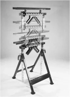 BATAVIA - Tréteau Multifonctions 4 En 1 - Charge Maximale 200 Kg -Scheppach Soldes Magasin Table de travail multifonctions hauteur reglable