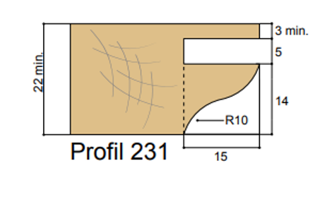 Forézienne MFLS ZAK - ZAK509231 Profil Doucine à Talon 14x15xHt14 Mm 1 Forézienne MFLS ZAK - ZAK509231 Profil Doucine à Talon 14x15xHt14 Mm