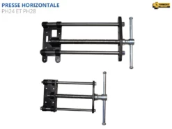 ETABLIS FRANCOIS ÉTABLIS FRANÇOIS - EMH Etablis Menuisier Avec Presse Avant Horizontale PH28 -Scheppach Soldes Magasin eTABLIS FRANcOIS EMH Etablis menuisier avec presse avant 5