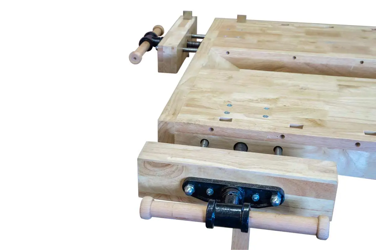 HOLZMANN - WB155TWIN - Établi Double Surface De Travail 1550 Mm 2 HOLZMANN - WB155TWIN - Établi Double Surface De Travail 1550 Mm – Image 2