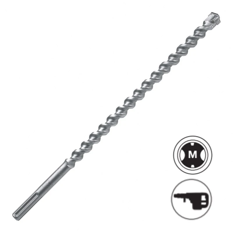 LEMAN Foret SDS Max - 4 Taillants - Béton Armé (différents Diamètres Disponibles) 1 LEMAN Foret SDS Max - 4 Taillants - Béton Armé (différents Diamètres Disponibles)