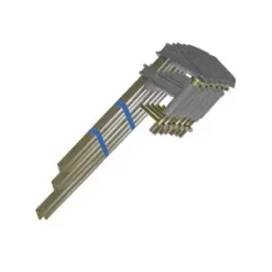 Leman - Lot De 6 Serre-joints à Pompe à Tige Acier Et Crantée (saillie : 40x10, Serrage : 150 M/m, Section : 800, 1000, 1200)