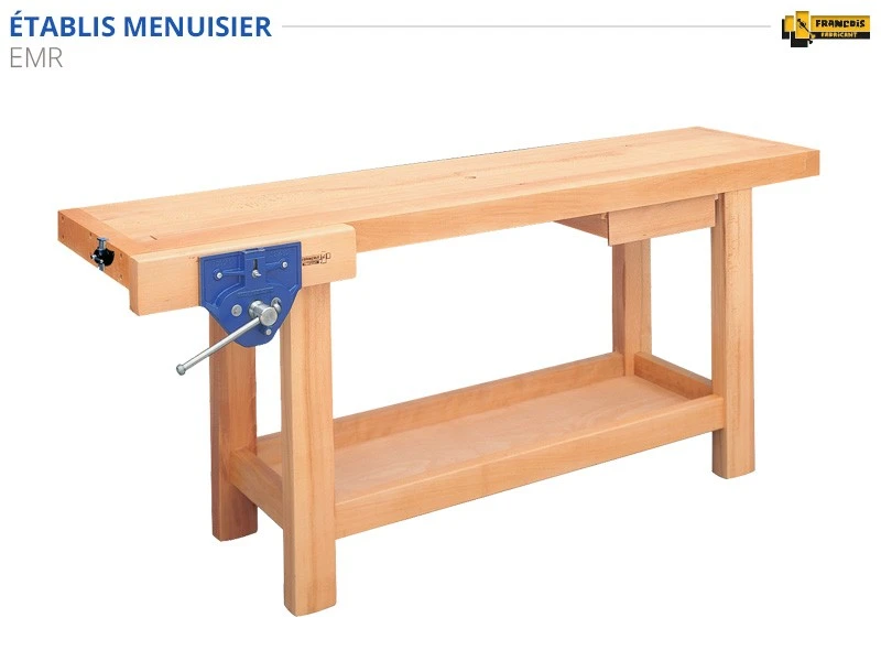 ETABLIS FRANCOIS - EMR Etablis Menuisier Avec Presse Avant à Serrage Rapide PR52 1 ETABLIS FRANCOIS - EMR Etablis Menuisier Avec Presse Avant à Serrage Rapide PR52