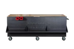 HOLZMANN - WEWA2130 - Servante D'Atelier 2115 X 490 X 1438 Mm -Scheppach Soldes Magasin wewa2130 panneau rangement amovible